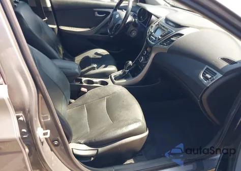 2014 Hyundai Elantra Limited из США, поврежденный, VIN 5NPDH4AE1EH526191